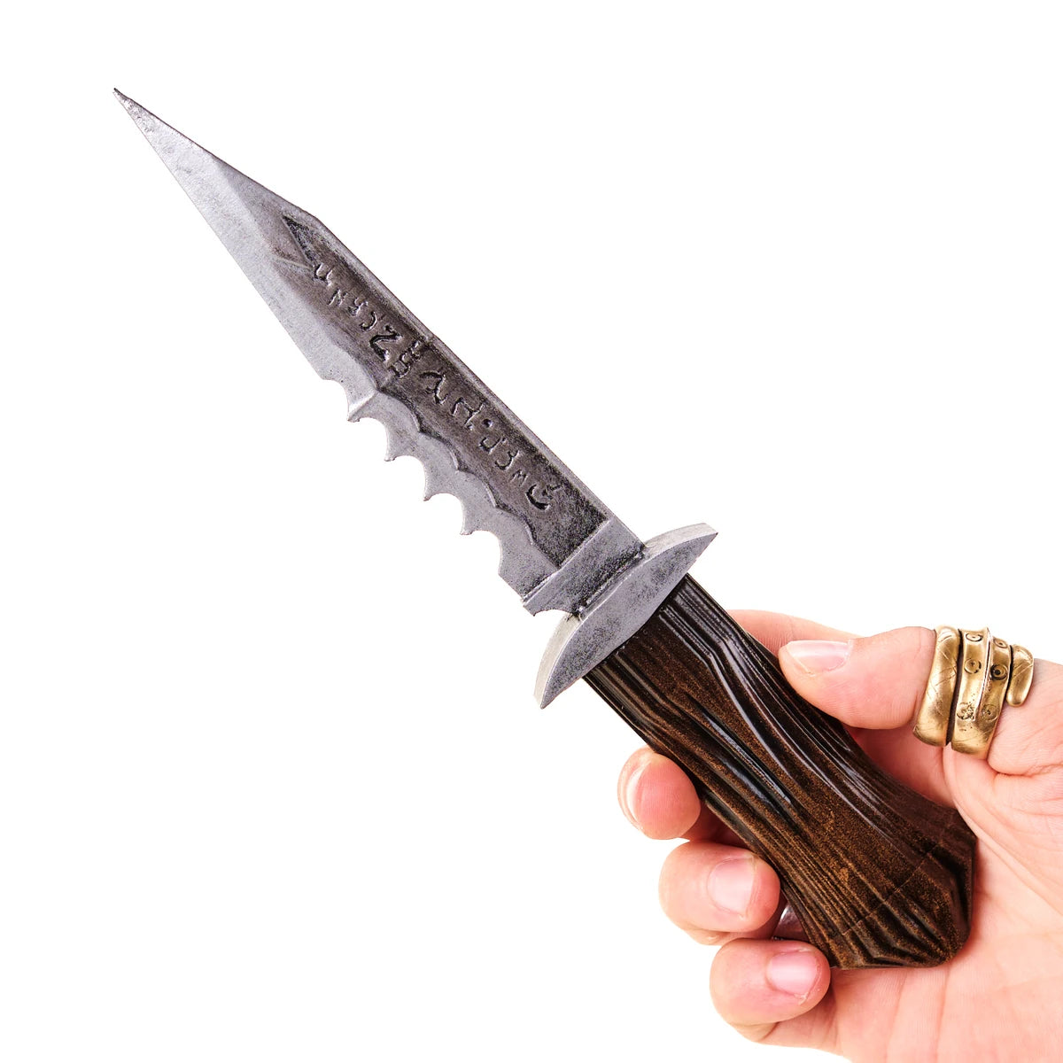 Supernatural Demon Killing Knife replica with runes and weathered detail