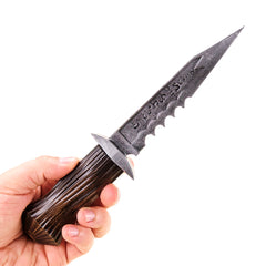 Supernatural Demon Killing Knife replica with runes and weathered detail