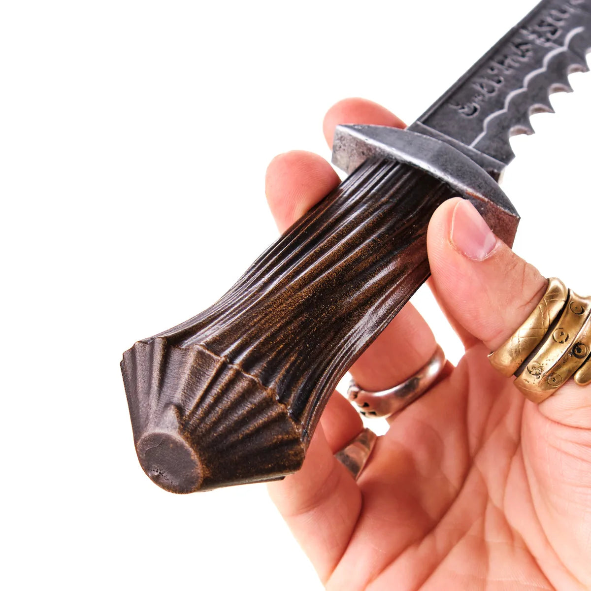 Supernatural Demon Killing Knife replica with runes and weathered detail