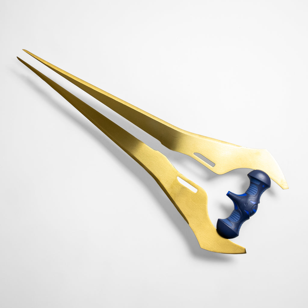 Halo 5 Dual Energy Blade replica with wall mount plaque