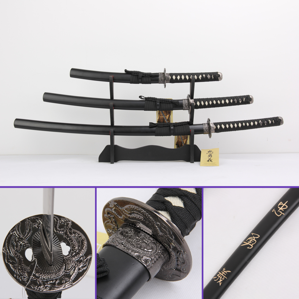 Kirito Sword Art Online long sword replica with black saya