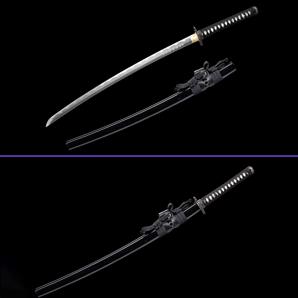 The Last Samurai handmade katana replica with black saya