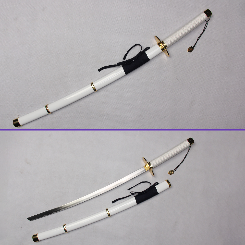 Touken Ranbu Ishikirimaru sword replica with white saya