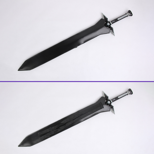Kirito Dark Repulser Sword Art Online replica with black saya