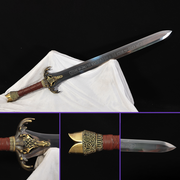 Ichigo Hitofuri Touken Ranbu sword replica with orange saya