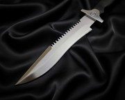 Resident Evil Jill Valentine D2 steel knife replica with leather sheath