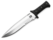 Leon Kennedy Resident Evil 4 knife replica with leather sheath