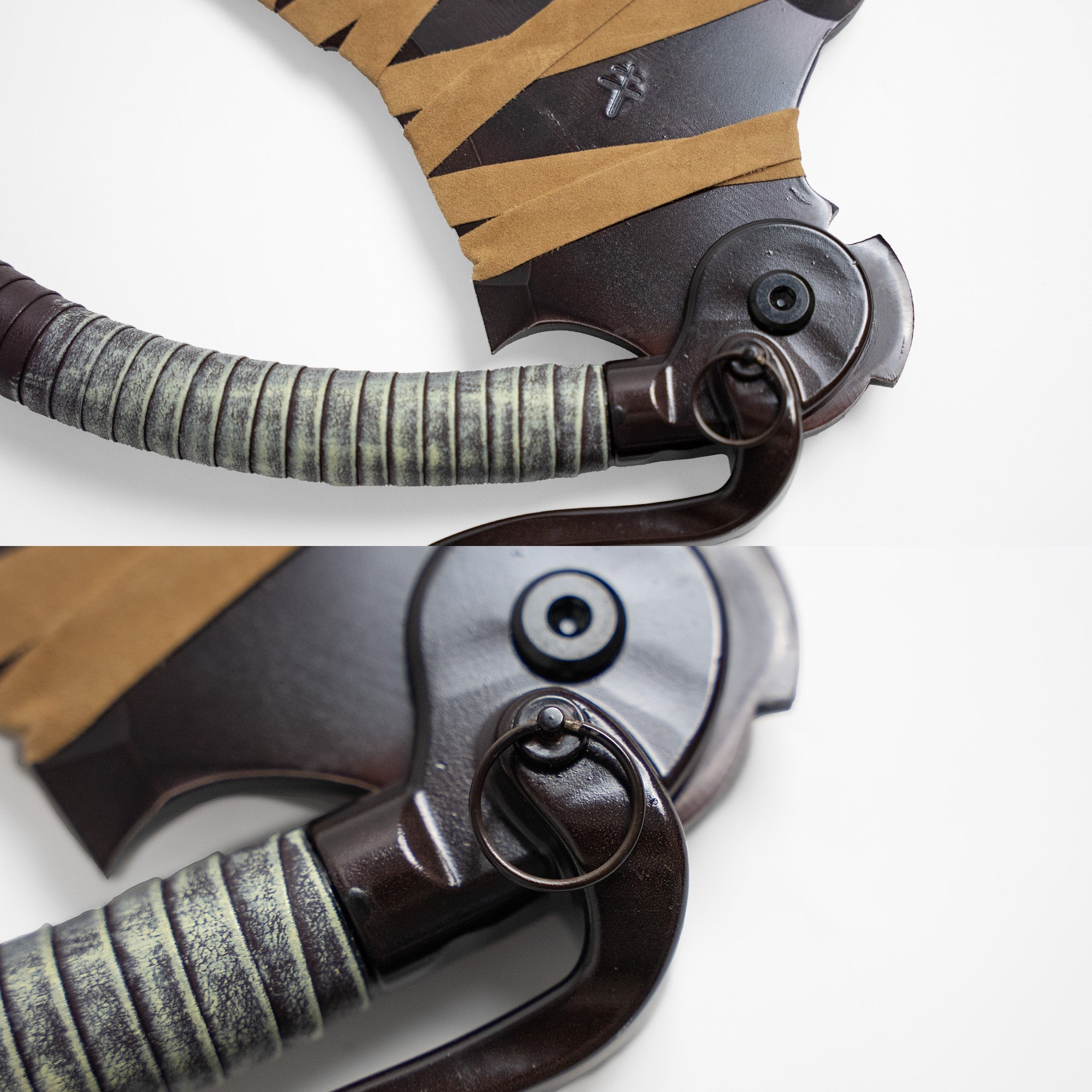 Bloodborne Hunter Saw Cleaver replica with transforming blade