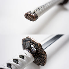 Jin Sakai Ghost of Tsushima katana replica with wooden sheath