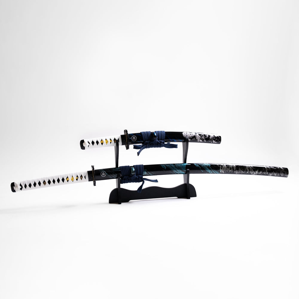 Jin Sakai Ghost of Tsushima katana and tanto replica set