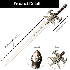 Lich King Frostmourne Sword Lich King Arthas Anime Prop l Handmade Cosplay Collection and Display