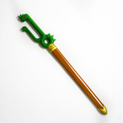 Meliodas Dragon Handle broken sword replica with green dragon-like hilt