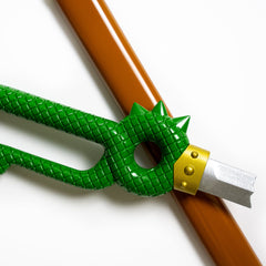 Meliodas Dragon Handle broken sword replica with green dragon-like hilt
