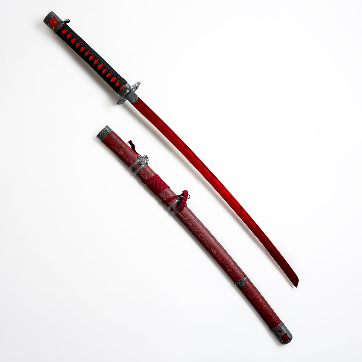 Sekiro Fushigiri Mortal Blade katana replica with wooden sheath