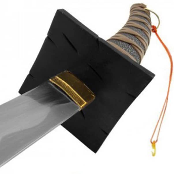 Hand-forged Afro Samurai Number 2 sword replica