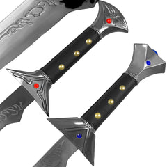 Drizzt Icingdeath and Twinkle metal scimitar replica set