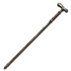 Bloodborne Threaded Cane handcrafted weapon replica