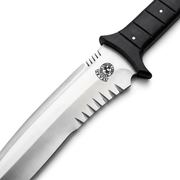 Leon Kennedy Resident Evil 4 knife replica with leather sheath