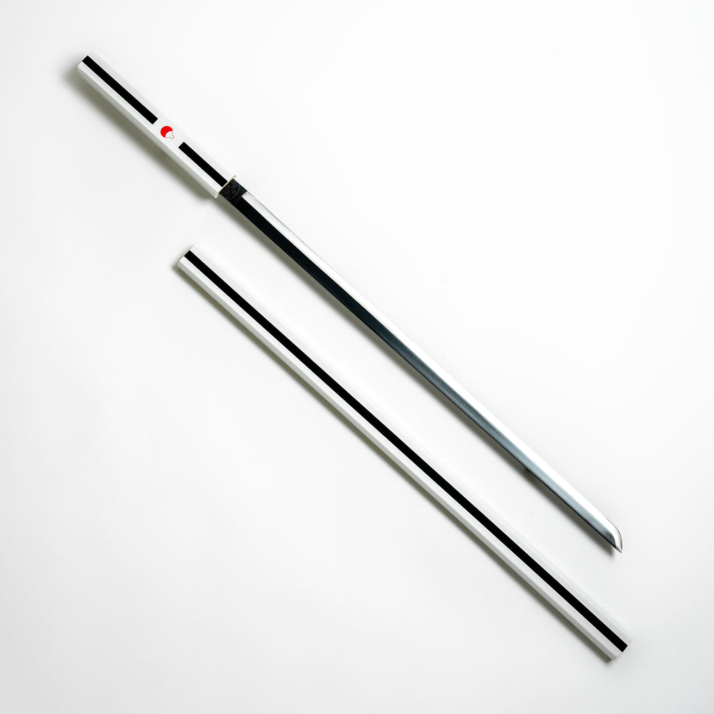 Naruto Sasuke Kusanagi blunt sword replica with wooden sheath