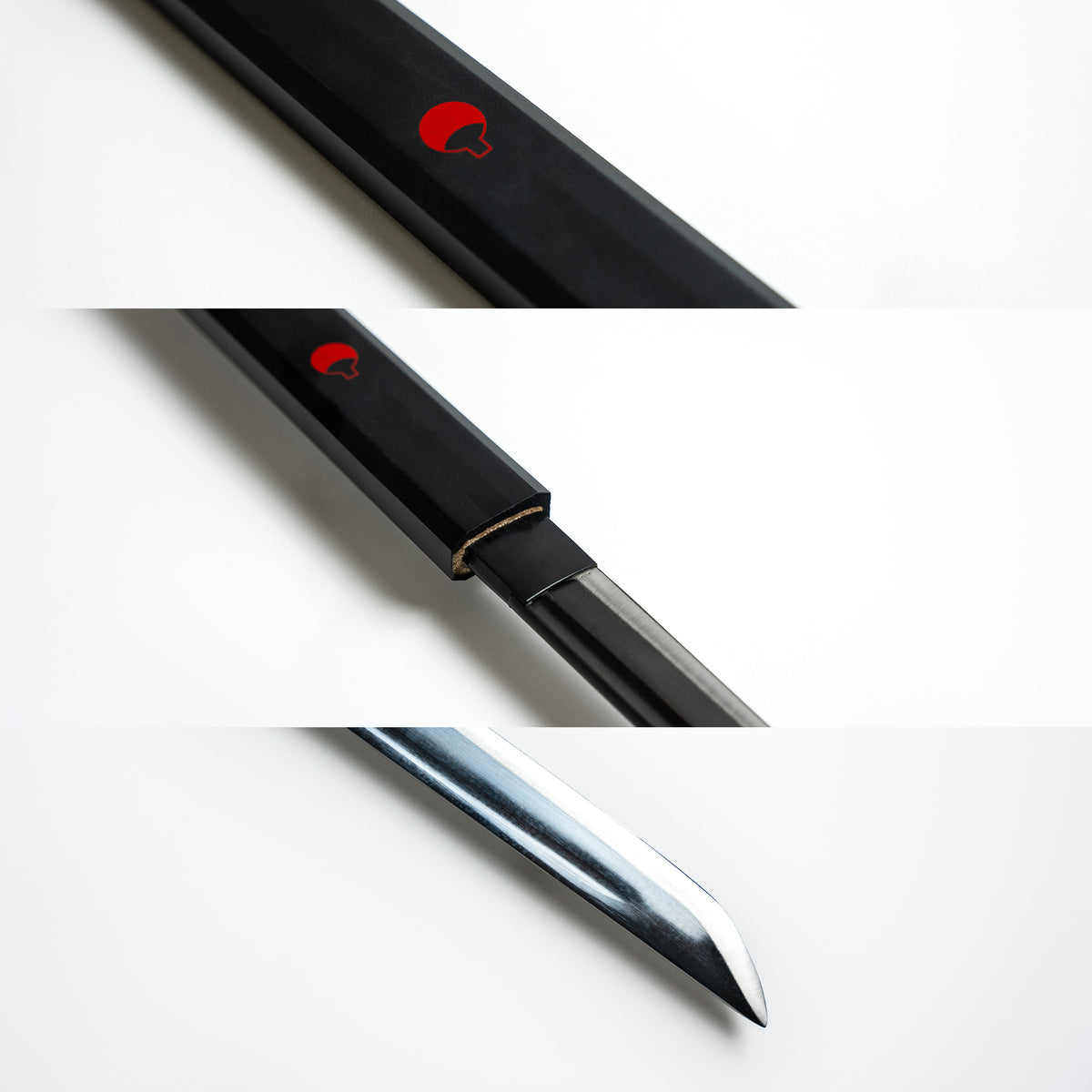Naruto Sasuke Kusanagi sword replica with wooden sheath