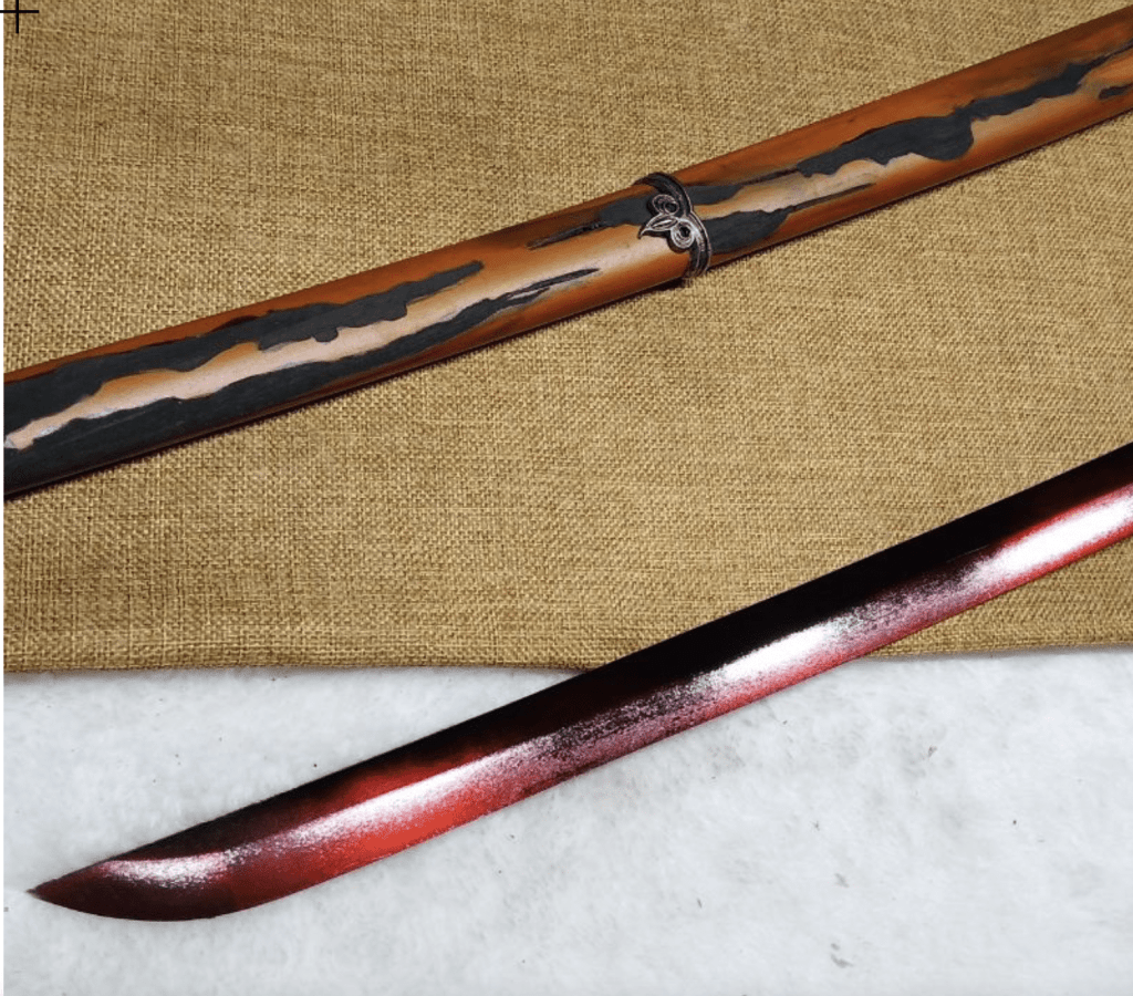 Sekiro Red Mortal Blade katana replica
