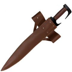 King Leonidas Spartan sword replica from 300 with leather sheath