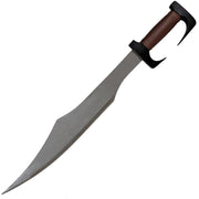 King Leonidas Spartan sword replica from 300 with leather sheath