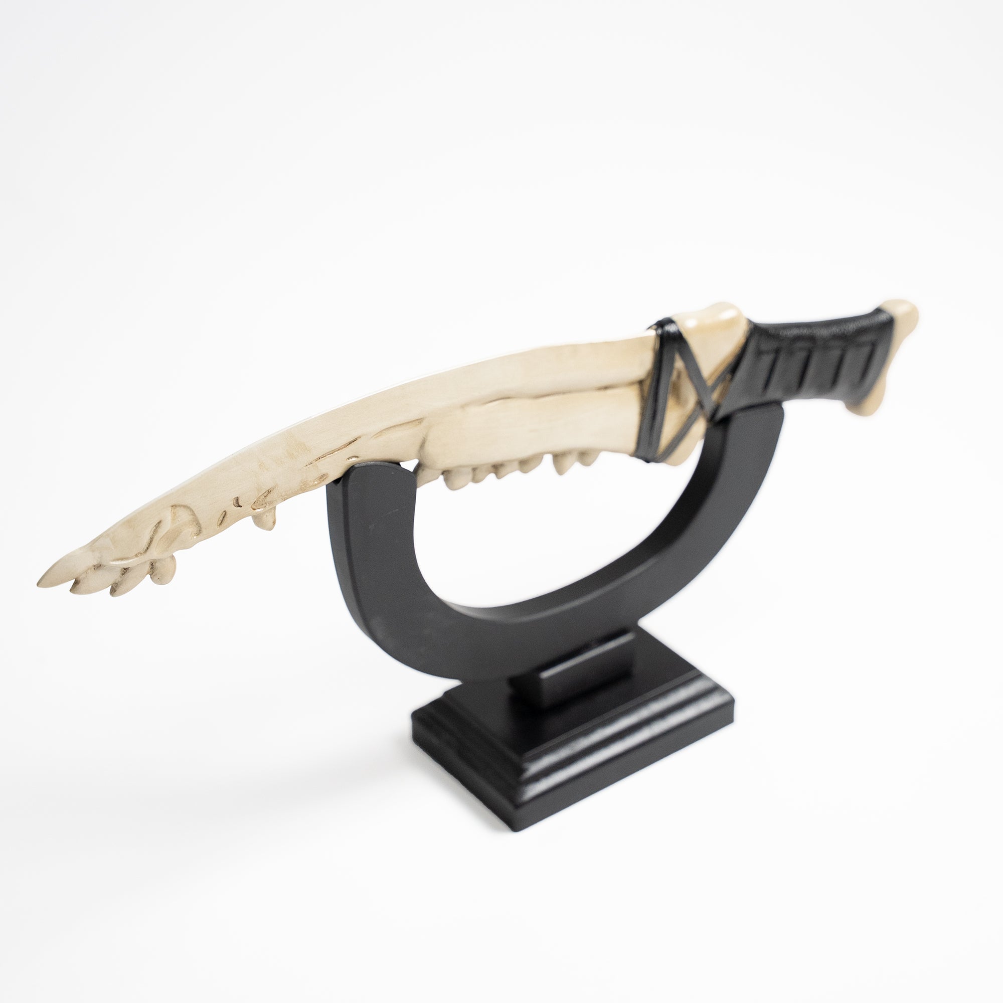 Supernatural Dean First Blade resin replica with wooden display stand