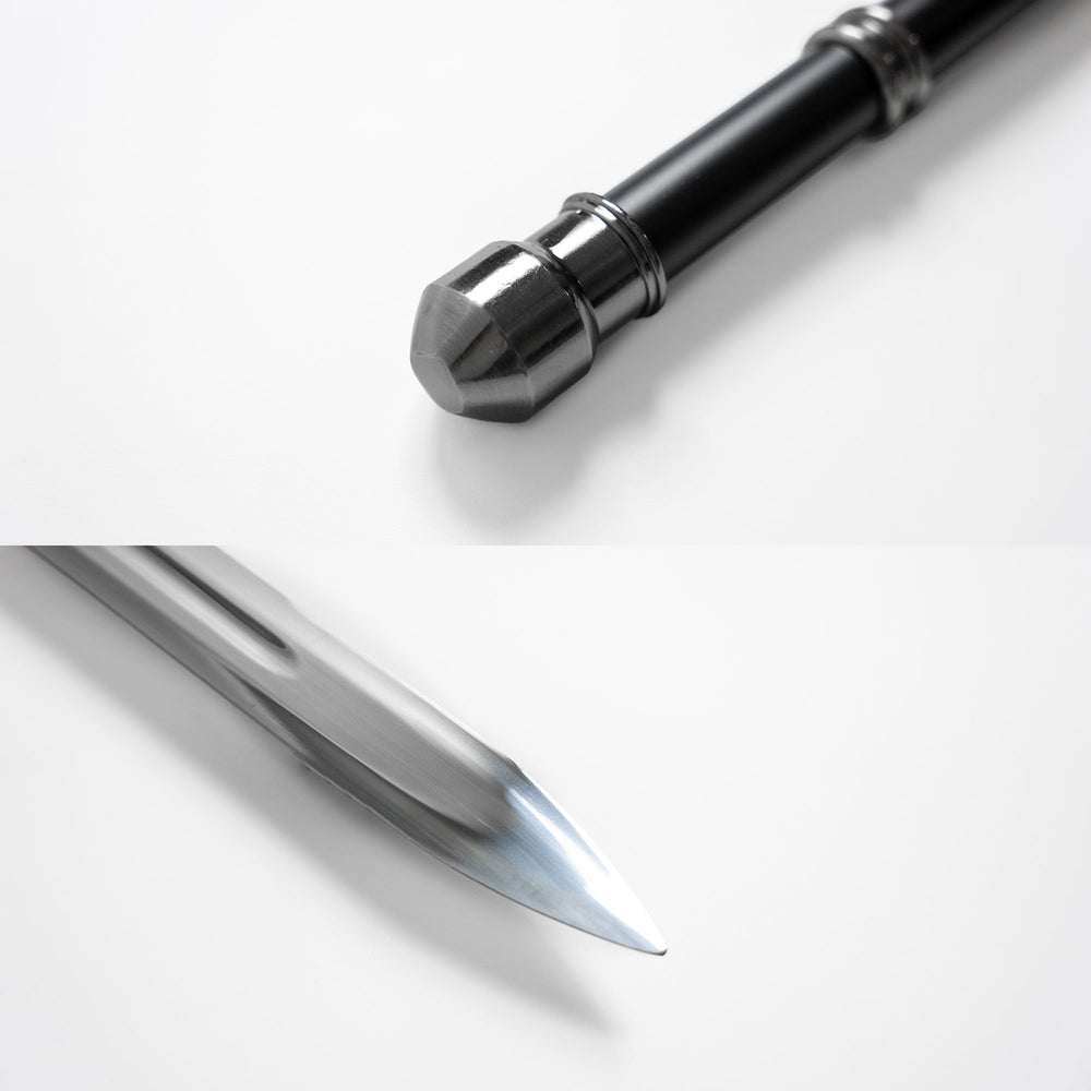 Dragon Ball Z Trunks Brave Sword stainless steel replica with leather sheath