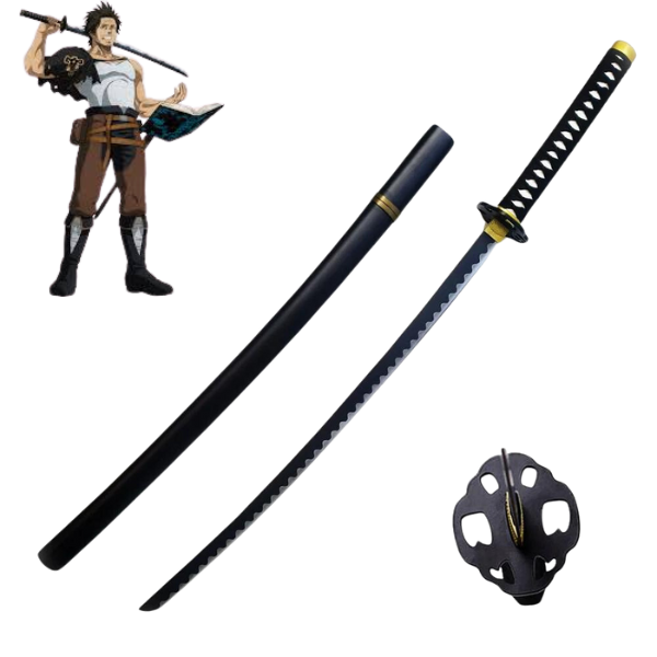Black Clover Yami Sukehiro Demon Slasher Katana replica