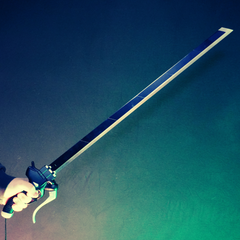Attack on Titan battle-ready sharp sword replica with detailed hilt