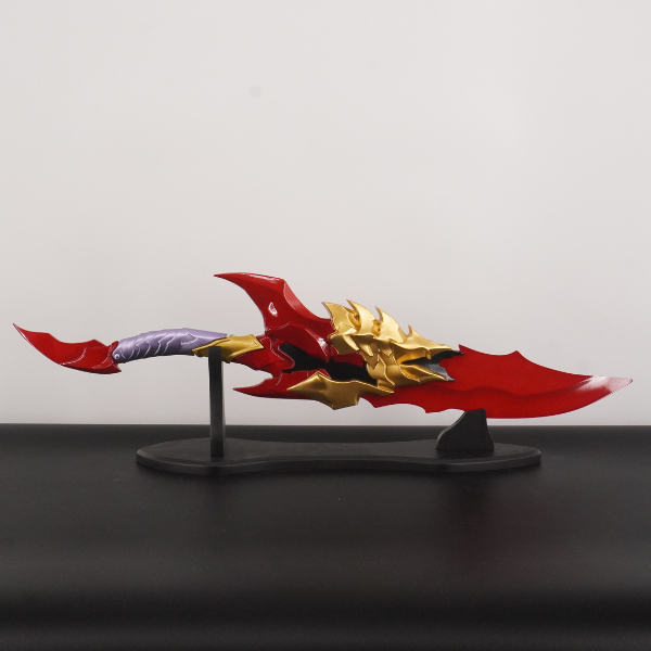 Solo Leveling Kamish's Wrath engraved metal twin daggers replica