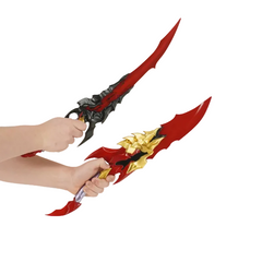Solo Leveling Kamish's Wrath engraved metal twin daggers replica