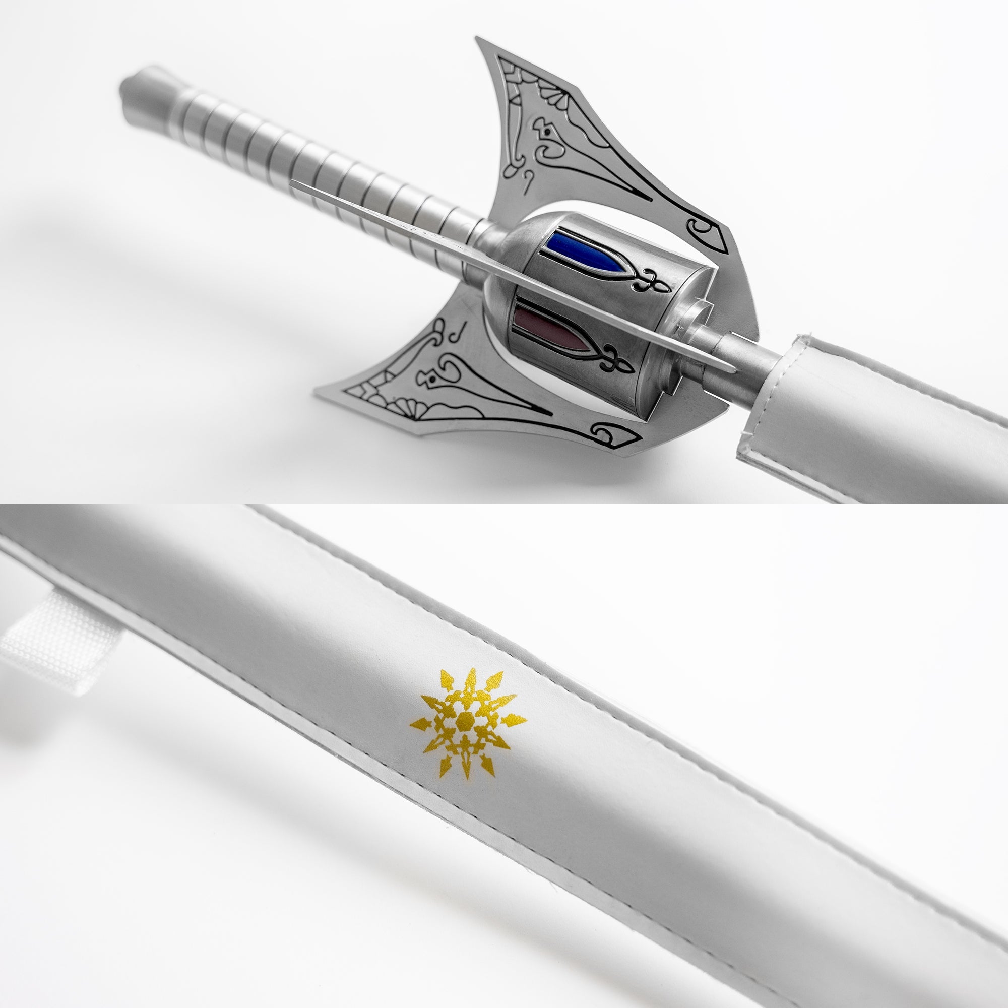 RWBY Weiss Schnee Myrtenaster carbon steel rapier replica