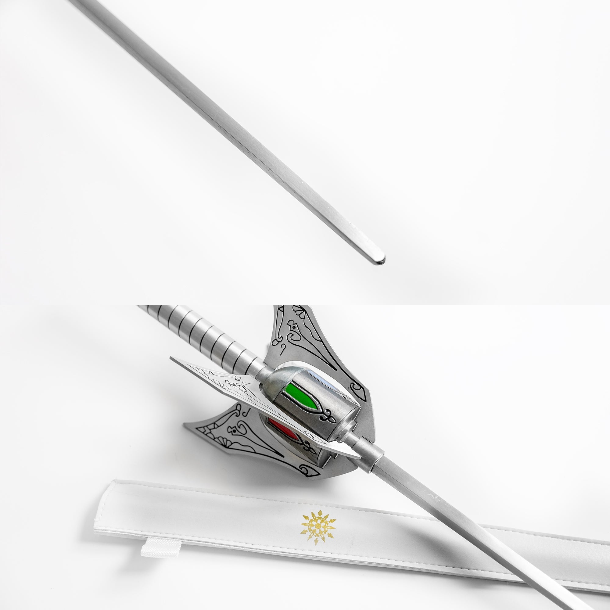 RWBY Weiss Schnee Myrtenaster carbon steel rapier replica