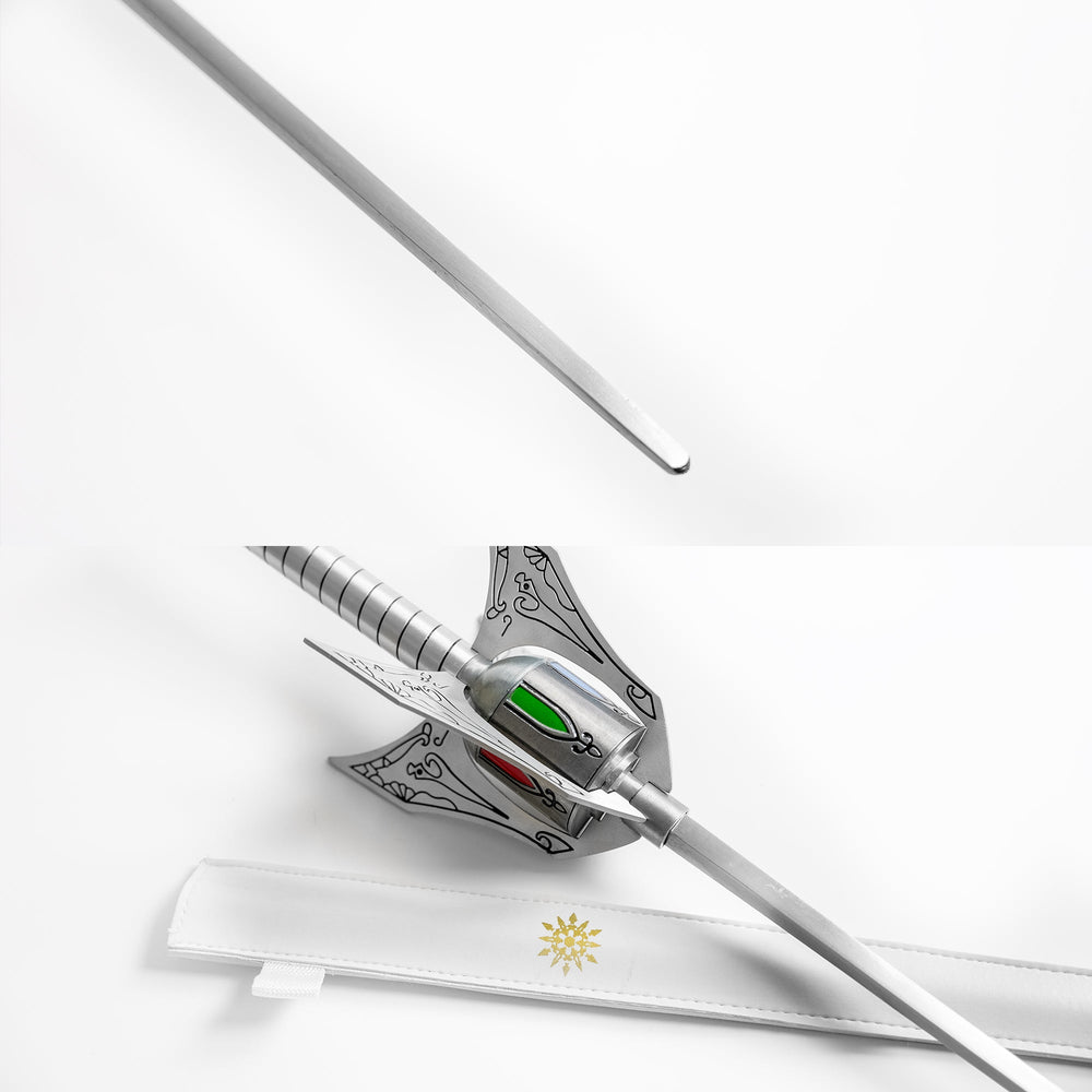 RWBY Weiss Schnee Myrtenaster carbon steel rapier replica
