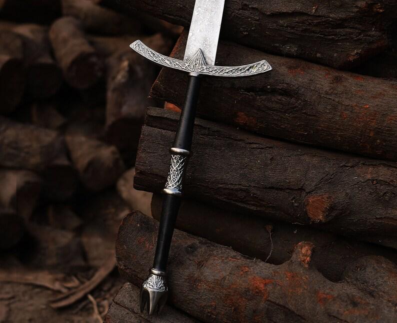 Handmade Witch King of Angmar Sword – Ring of Power Fantasy Sword Replica, Dark Lord Inspired Collectible Replica Gift For Him