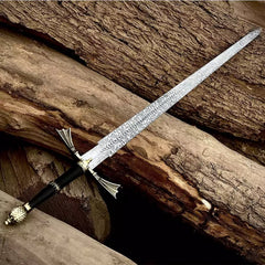 Dark Sister Sword Replica | Targaryen Inspired Fantasy Longsword | Stainless Steel Blade