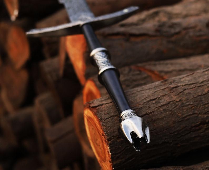 Handmade Witch King of Angmar Sword – Ring of Power Fantasy Sword Replica, Dark Lord Inspired Collectible Replica Gift For Him