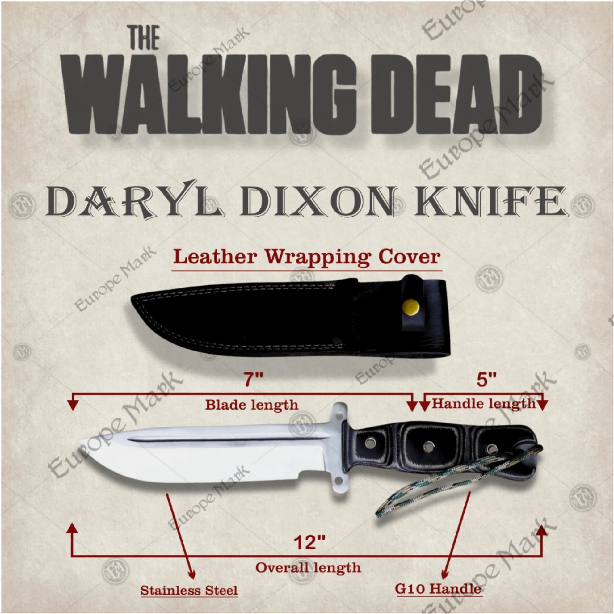 The Walking Dead Daryl Dixon weapon prop replica