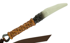 Avatar Na'vi hunting knife replica with leather sheath