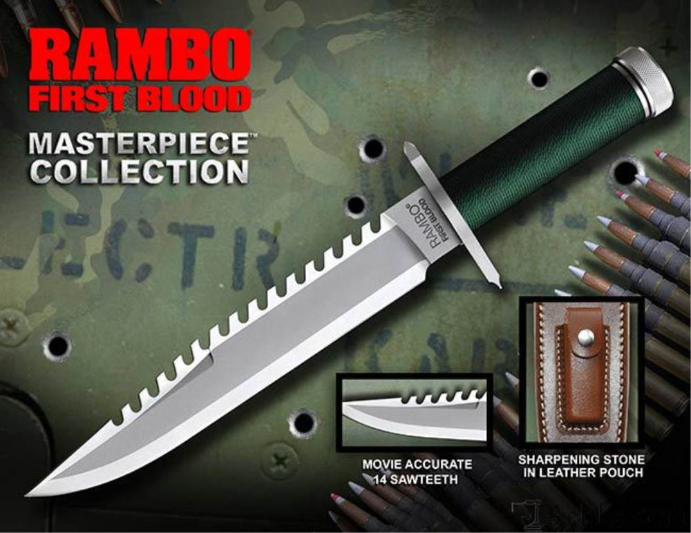 Rambo First Blood knife replica inspired by John Rambo