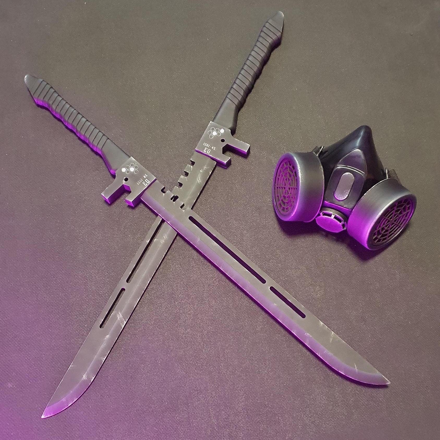 Solo Leveling Knight Killer and Kasaka Venom Fang dagger replicas