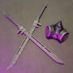 Solo Leveling Knight Killer and Kasaka Venom Fang dagger replicas