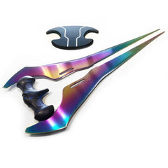 Halo Type-1 dual energy sword replica with plasma finish