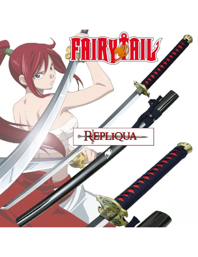 Fairy Tail Erza Scarlett steel katana replica