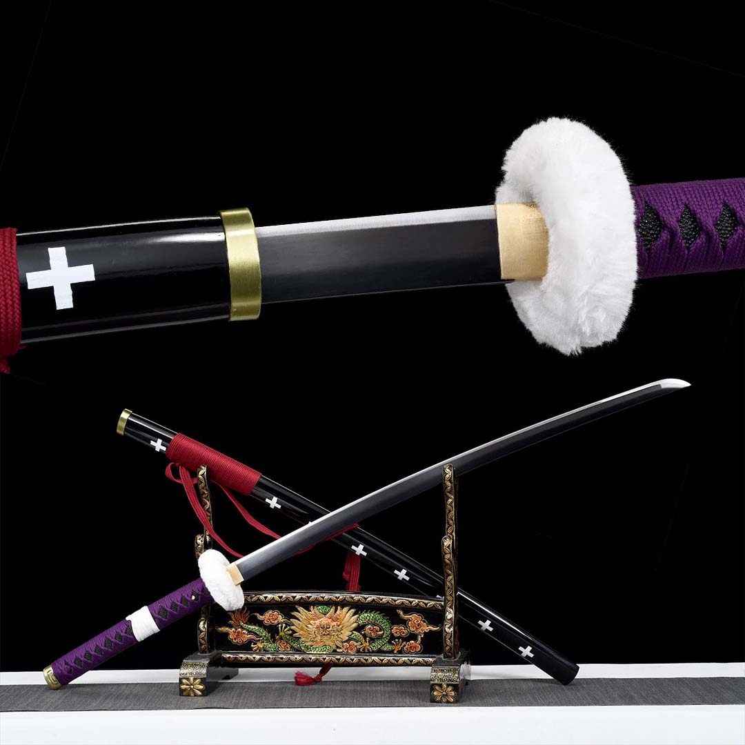 One Piece Trafalgar Law Kikoku 1060 carbon steel sword replica
