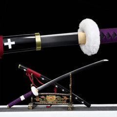 One Piece Trafalgar Law Kikoku 1060 carbon steel sword replica