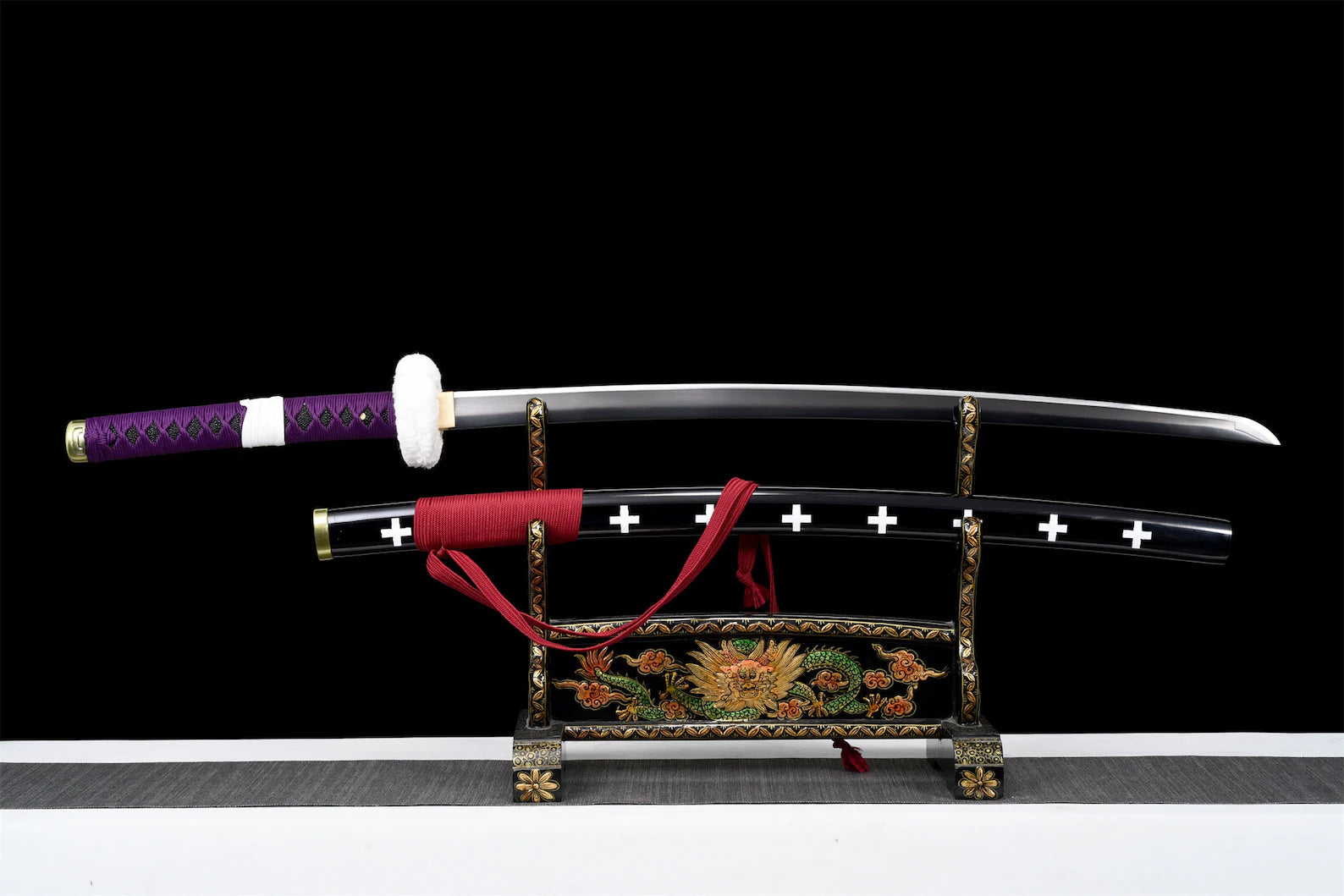 One Piece Trafalgar Law Kikoku 1060 carbon steel sword replica