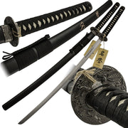 Captain Nathan Algren katana replica with wooden display stand